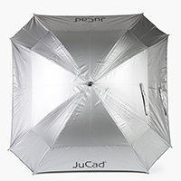 JuCad windproof umbrella_silver with UV protection_JSWP-SI